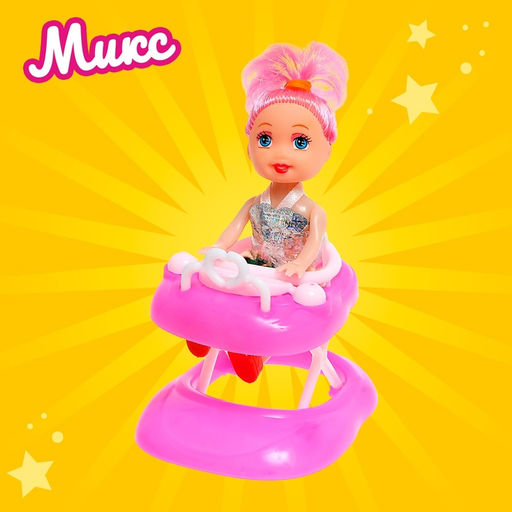 Кукла малышка Ева с аксессуарами, МИКС - Simaland фото 34