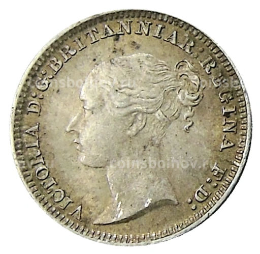 1 пенни 1887 года Великобритания Маунди