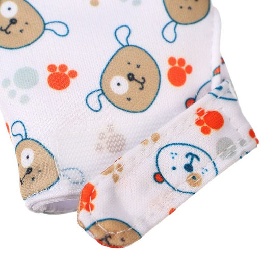 Прорезыватель-рукавичка Крошка Я «Собачки», от 3 мес., мятный