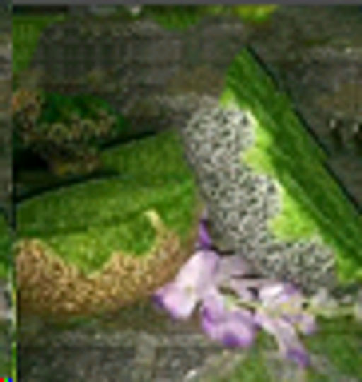 Кашпо со мхом декоративное 13х9,5х7 см / 16021 /уп 108/ - ГалеонТрейд фото 4