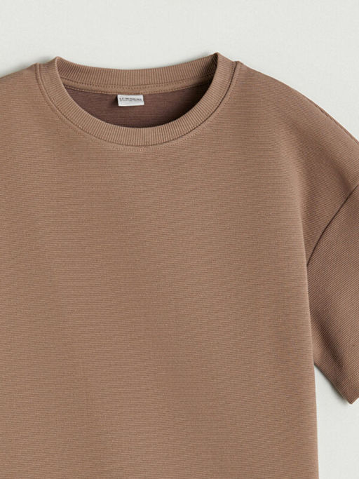 Bisiklet Yaka Basic Erkek ?ocuk Ti??rt