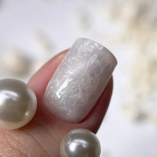 Shell Gel №1 - белый жемчужный