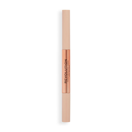 Контурный карандаш для бровей и гель для фиксации Eyebrow pencil Fluffy Brow Filter Duo, Granite 6792240