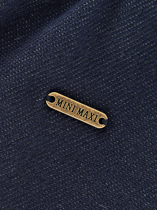 Бриджи для девочки спортивные детская одежда лосины домашние UD 1144 тем.джинс - Mini maxi фото 4