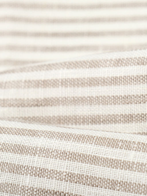 Дорожка на стол «Этель» Straightforward, 40×146 см, лён 100%, плотность 180 г/м², белая/серая