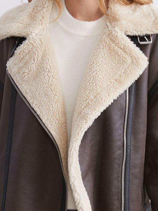 K?rk Yaka Oversize Kad?n S?et Mont