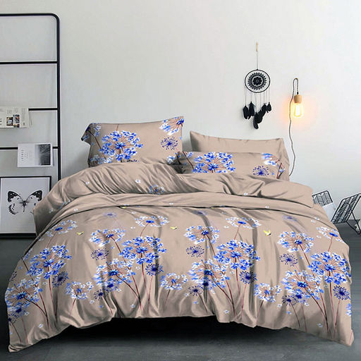 Простыня Евростандарт 220х240см "Чеснок", полисатин 85г/м2, упаковка "классическая" ПВХ 28х41см, "Домашняя мода" (Россия)