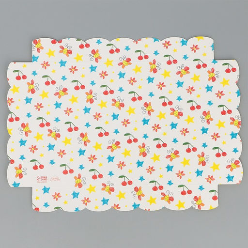 Цена за 5 шт. Коробка для печенья, кондитерская упаковка с пластиковой крышкой, «Любимый воспитатель», 22×15×3 см