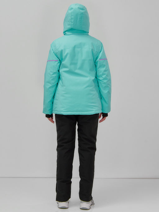 Горнолыжная куртка женская зимняя бирюзового цвета 01_1Br - Chunmai фото 13