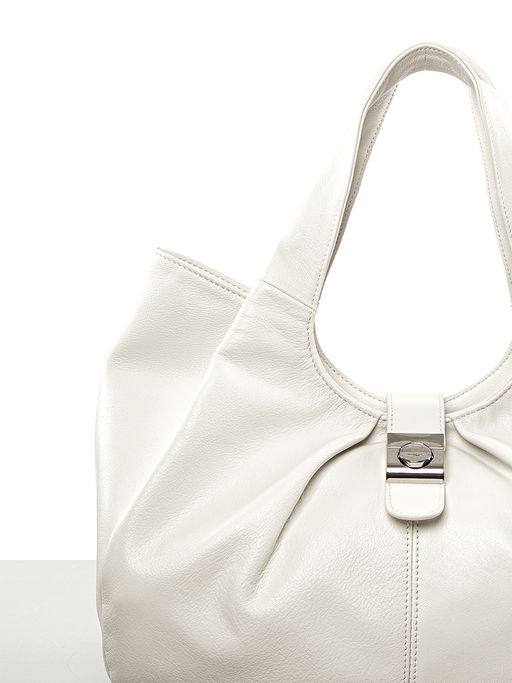 LACCOMA сумка TH1313-белый натуральная кожа полиэстер  фото 5