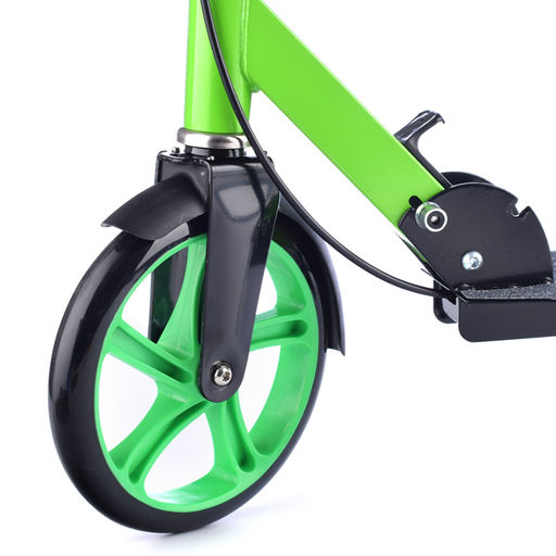 Самокат 2-х кол., зеленый, PU/ 200 мм, ABEC 7, в коробке