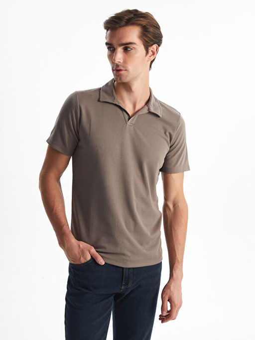 Polo Yaka K?sa Kollu Erkek Ti??rt