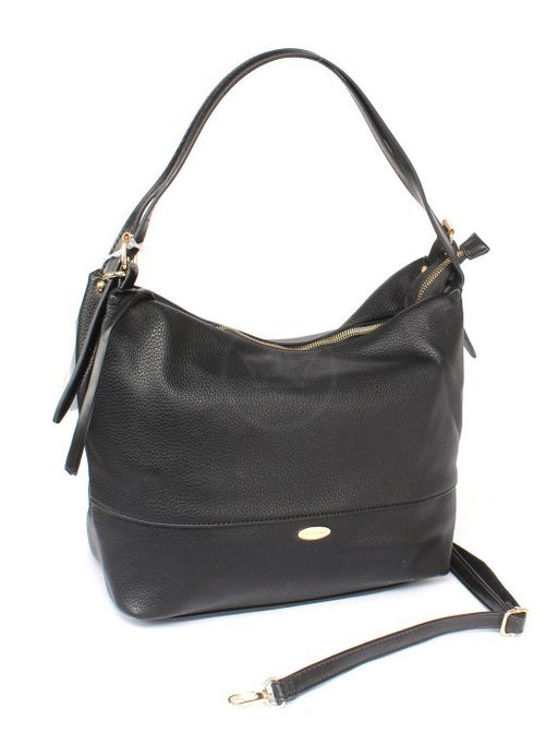 Сумка женская искусственная кожа DJ-CM 6787-BLACK, 1отд+еврокарман, плечевой ремень, черный SALE 257724 - Adelia фото 6