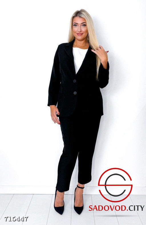 Брючный классический костюм двойка - Bruno фото 3