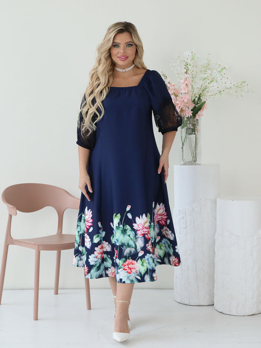 Платье П4-5534/1 - Wisell фото 3