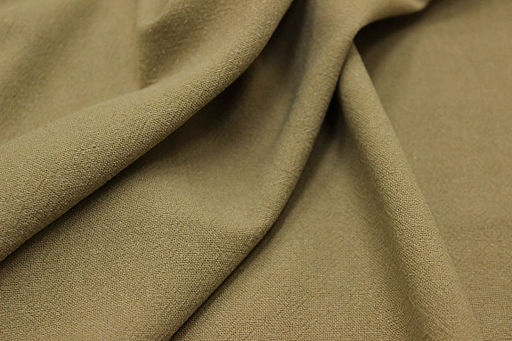 Крапива Рами (Ramie) с хлопком цв.Песочно-оливковый, ш.1.39м, крапива-50%, хлопок-50% - Купава фото 3