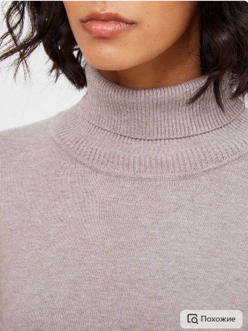 Водолазка F122-1507 cream - Fine joyce фото 6