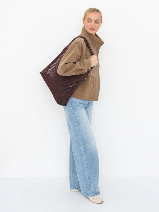 Сумка 58562 coffee Velina Fabbiana-Safenta