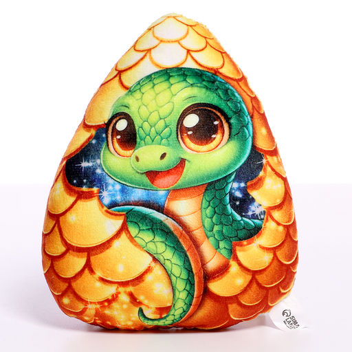 Мягкая игрушка Змея в яйце, 13 см - Milo toys фото 2