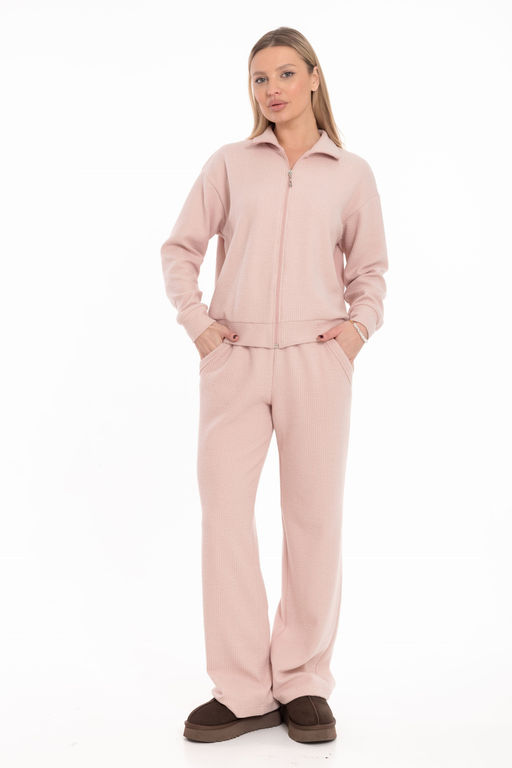 Костюм из интерлока жаккарда М325335п