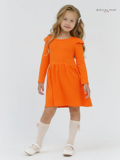 Платье Фея оранжевая - Sovalina фото 8