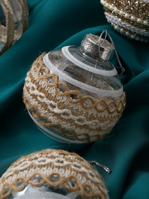 Ёлочные игрушки Орсон, шары новогодние, d=8 см, 9 шт., изысканность - Зимнее волшебство фото 3