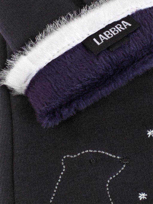Перчатки жен Labbra LB-PH-89 navy  фото 4