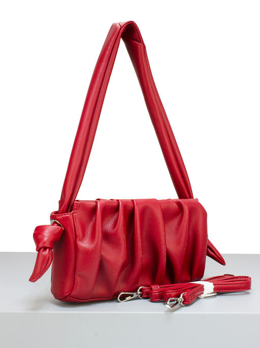LACCOMA сумка Алиса-23-L815 красный эко кожа хлопок фото 2