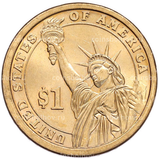 Монета 1 доллар 2008 года (P) США 6-й президент США Джон Куинси Адамс