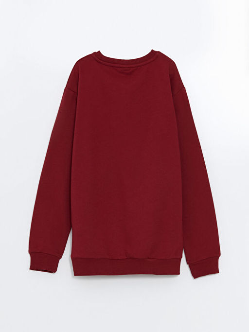 Bisiklet Yaka Erkek ?ocuk Sweatshirt