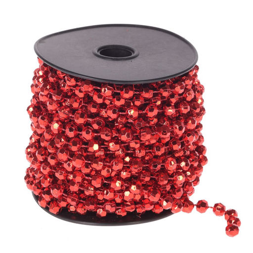 Украшение новогоднее "Бусы", D 0.6 см, L1000 W0,6 H0,6 см