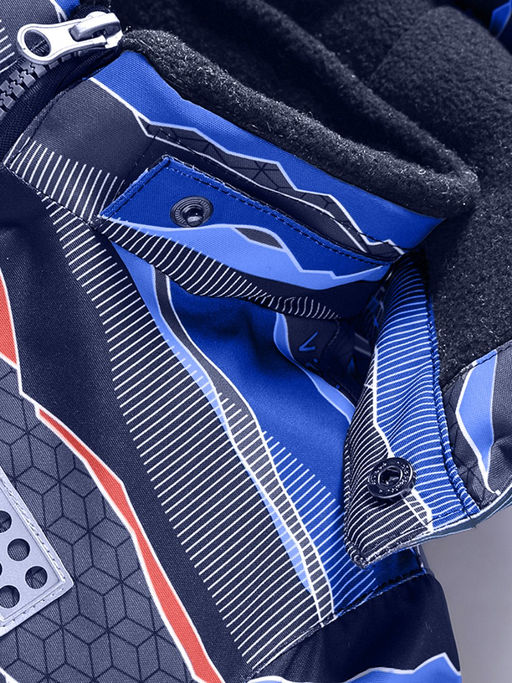 Комбинезон Valianly детский для мальчика синего цвета 9215S  фото 5