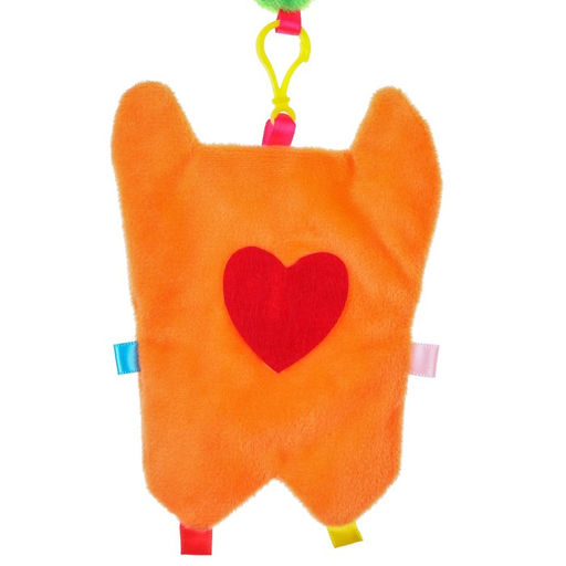 Растяжка - погремушка «Лучшие друзья» мягкая, на кроватку/коляску