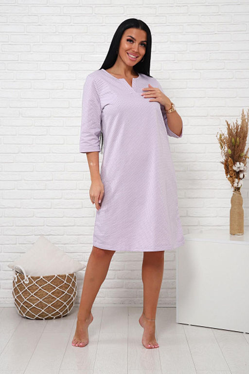 Сорочка теплая, футер с начесом (01035) - Плиона фото 12