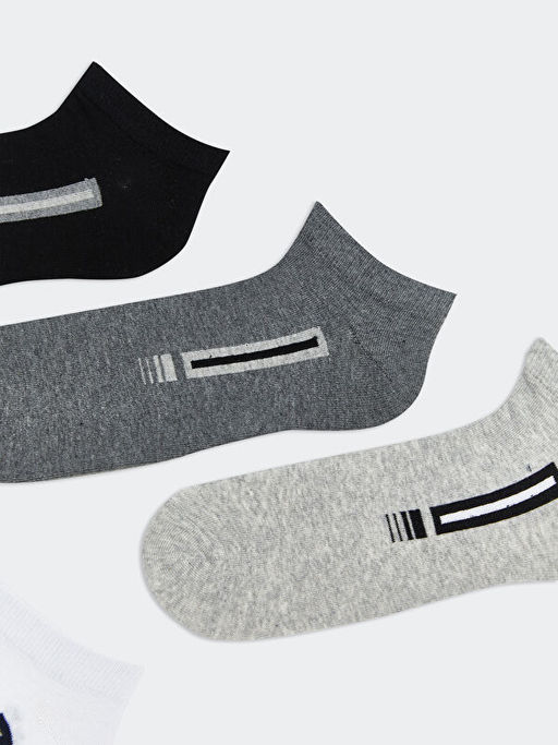 Desenli Erkek Patik ?orap 5li