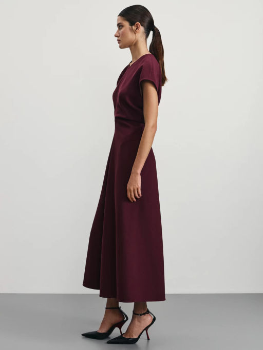 Платье миди приталенного кроя / Zarina  фото 5