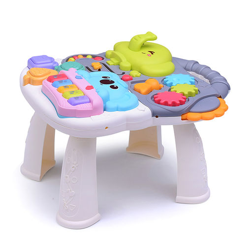 Игровой центр-Каталка "Слоник и коала" цвет серый, в коробке