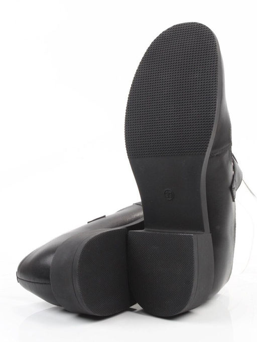 06-M47-15 BLACK Туфли женские (натуральная кожа)