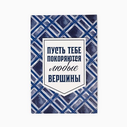 Пакет ламинированный двухсторонний Лучшему, с тишью и открыткой, L 40?31?11.5
