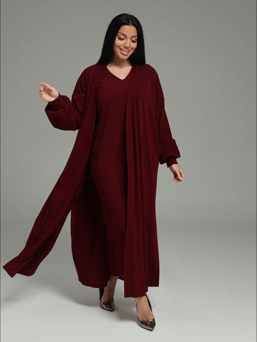 Леди костюм женский (бордо)