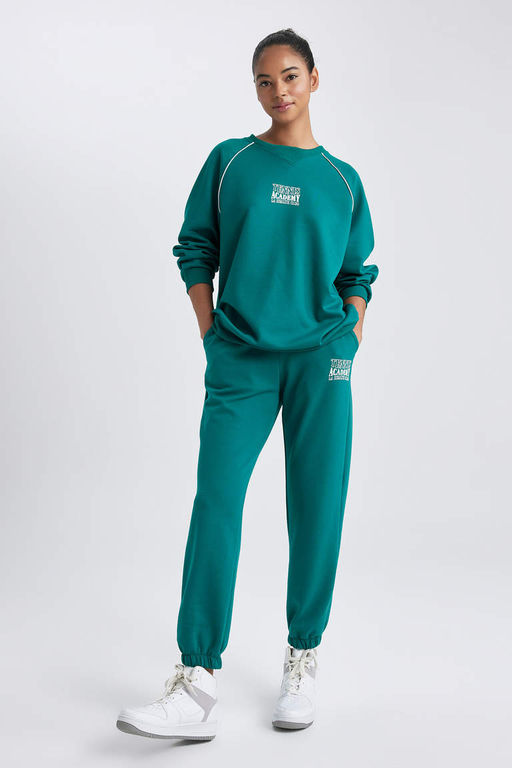 DeFactoFit Тканевые спортивные штаны для дайвинга Jogger стандартного кроя  фото 6