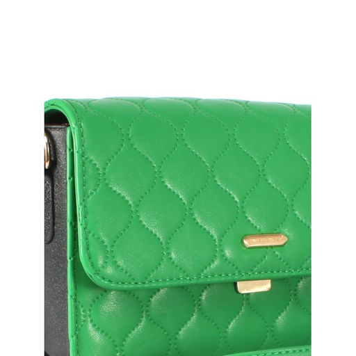 Сумка женская искусственная кожа DJ-CH 21113-GREEN, 1отд, плечевой ремень, зеленый SALE 253971 - Adelia фото 4