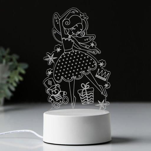 Светильник ночник «Пусть сбываются мечты», 25×14 см, модель GBV-0121.