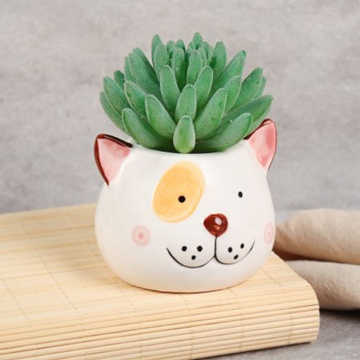 Кашпо 8,5х7x9 см Животные / WN31 /уп 6/96/ цветное - Галеонтрейд фото 8