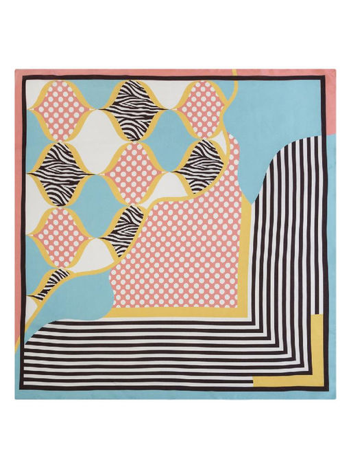 Платок жен. виск+шелк 70х70 LG34-814-11 - Labbra фото 2