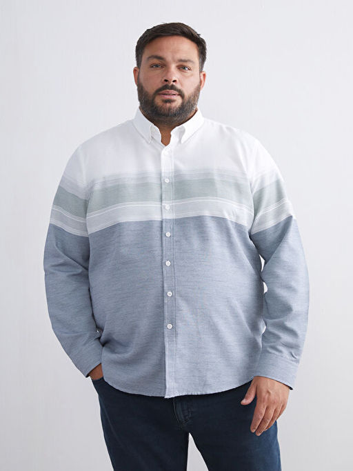 Regular Fit Uzun Kollu Arm?rl? Erkek G?mlek