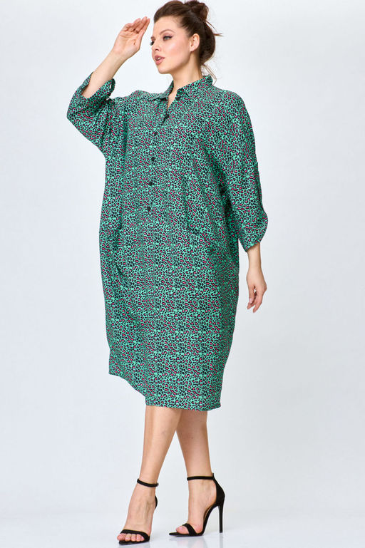 Платье SOVA 11216S-Р темно-синий - Mira fashion фото 324