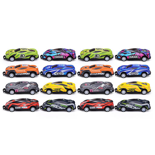 Набор машин "Crash racing" металл, в коробке