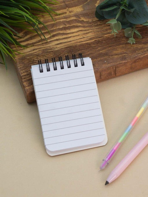 Блокнот на спирали (А7) "Beautiful pattern", purple (10.5*7.5)