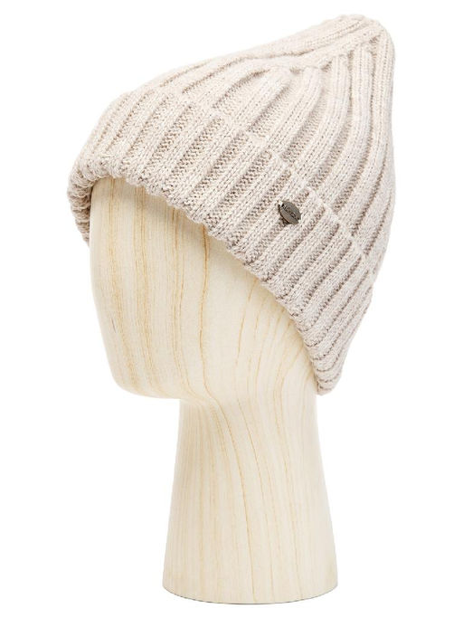Шапка жен. шерсть+акр LB-BR55042 beige melange - Labbra фото 5